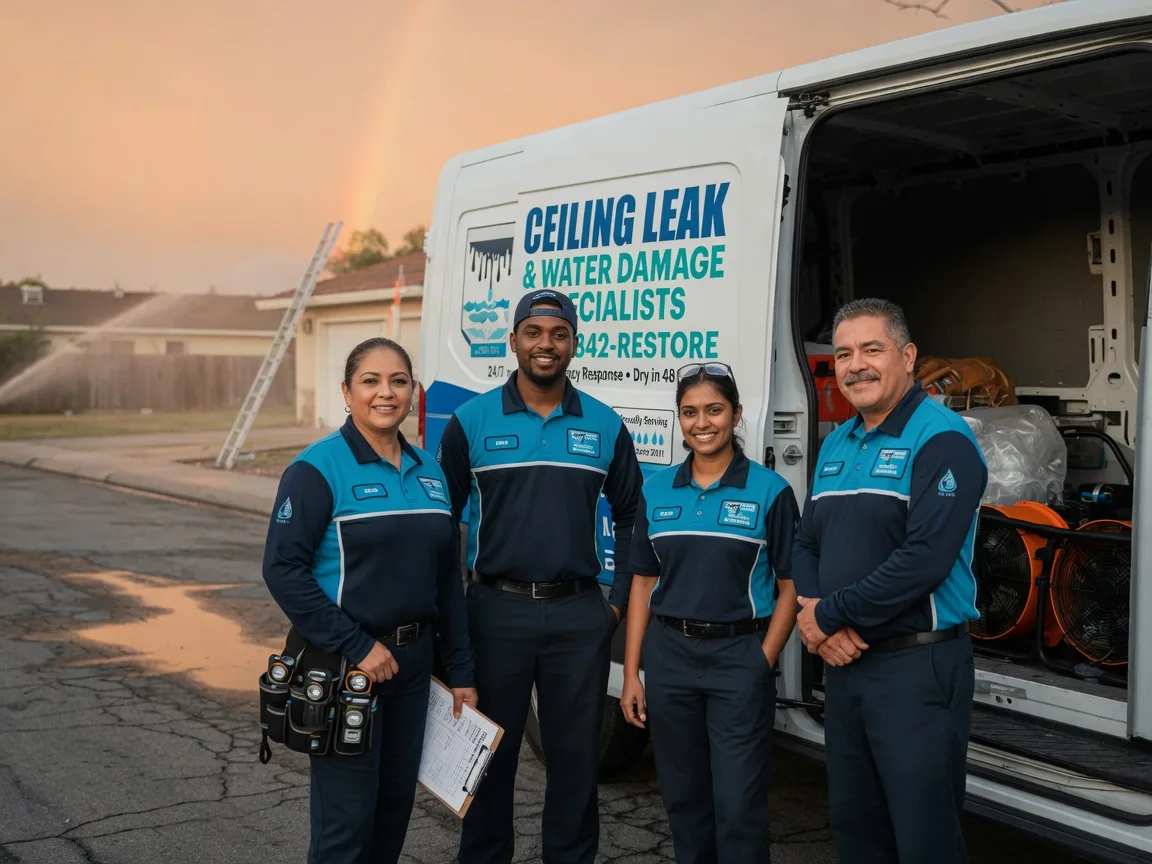 Ceiling Leak Cleanup company in Unionville, PA